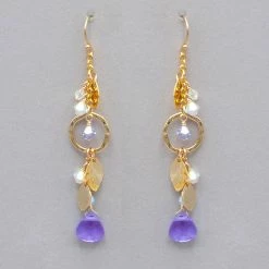 Holly Yashi Fairy Garden Drop Earrings