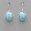 Top 10 โจ Laridom Oval Larimar Earrings ๐ 1 Laridom Oval Larimar Earrings