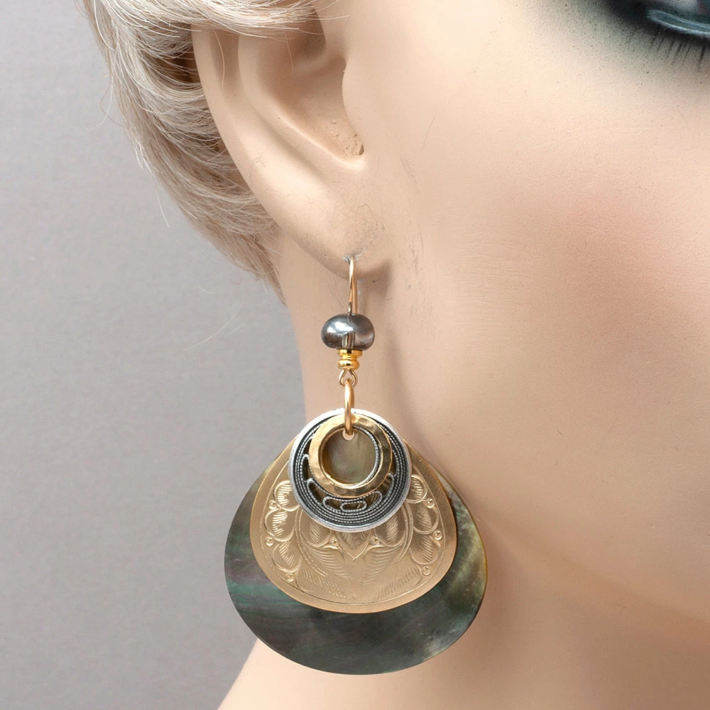 Budget ⌛ John Michael Richardson JMR Living Legend Earrings 😀 5 John Michael Richardson JMR Living Legend Earrings