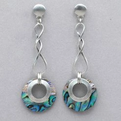 John Michael Richardson Mother Of Pearl Earrings