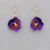 Cheapest โจ Holly Yashi Garden Pansy Drop Earrings ๐ 1 Holly Yashi Garden Pansy Drop Earrings