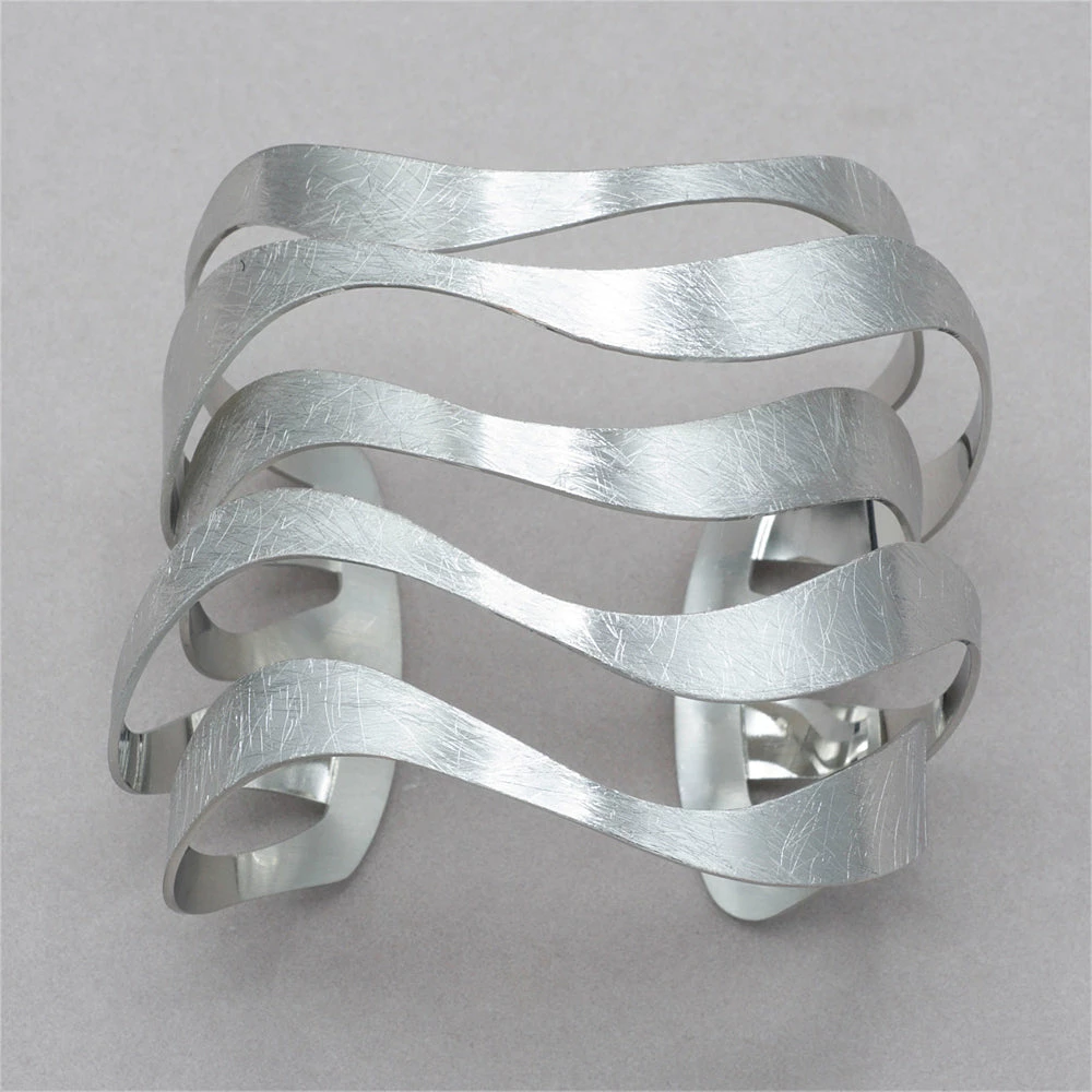 Wholesale 🔔 John Michael Richardson Bracelets JMR Wing Sang Wave Cuff Bracelet 👏 5 John Michael Richardson Bracelets JMR Wing Sang Wave Cuff Bracelet