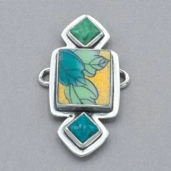 Tabra Turquoise And Pottery Shard Charm Charms