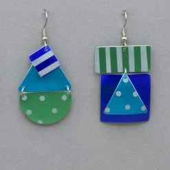 Sylvi Harwin Asymmetric Earrings