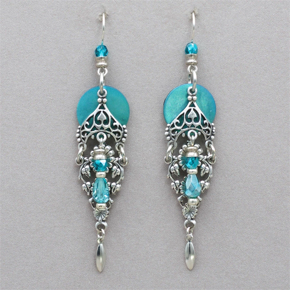 New ❤️ John Michael Richardson JMR Barococo Drop Earrings 💯 6 John Michael Richardson JMR Barococo Drop Earrings