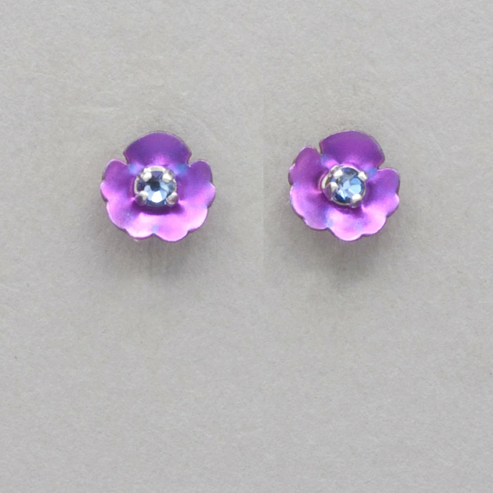Outlet ๐ Holly Yashi Viola Post Earrings ๐ 4 Holly Yashi Viola Post Earrings
