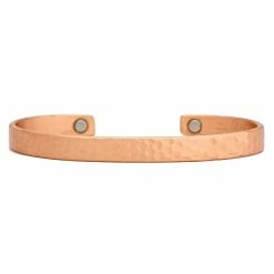 Sergio Lub Textured Copper Magnetic Brushed Bracelet Bracelets