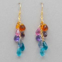 Holly Yashi Lorelei Cluster Earrings