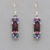 Firefly Rectangular Crystal Earrings