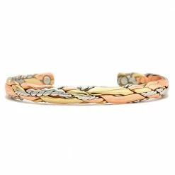 Sergio Lub Light Sage Magnetic Polished Bracelet Bracelets