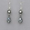 Firefly Flora White Glass Pearl Earring