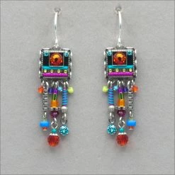 Firefly Milano Long Fringe Earrings