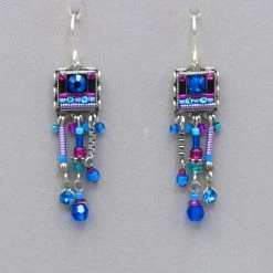 Firefly Milano Long Fringe Earrings