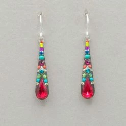Firefly Camelia Medium Drop Earrings