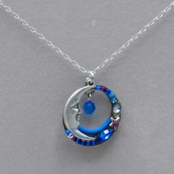 Necklaces Firefly Celestial Moon Pendant