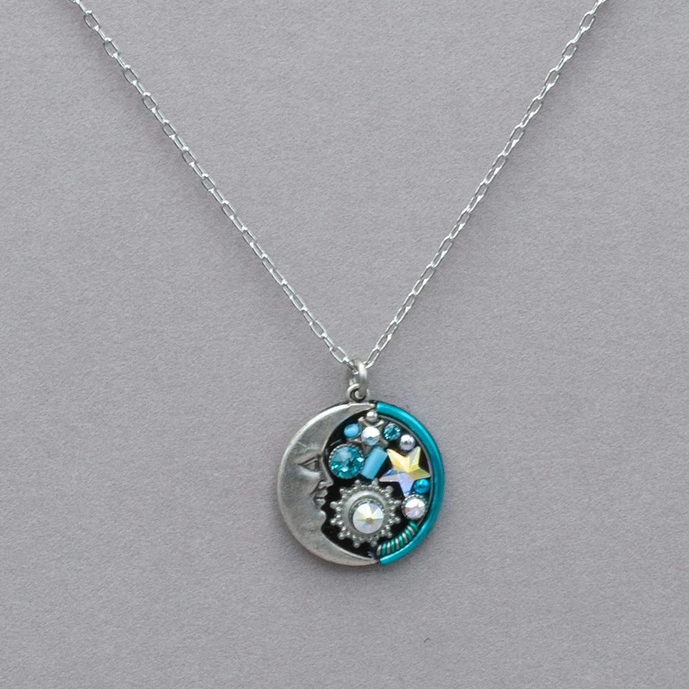 Hot Sale 🎉 Firefly Midnight Moon Pendant Necklaces 🎁 4 Firefly Midnight Moon Pendant Necklaces