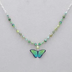 Necklaces Holly Yashi Bella Butterlfy Beaded Necklace