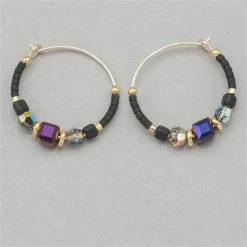 Best deal ๐ Holly Yashi Sonoma Petite Glass Bead Hoops ๐ฅฐ 19 Holly Yashi Sonoma Petite Glass Bead Hoops