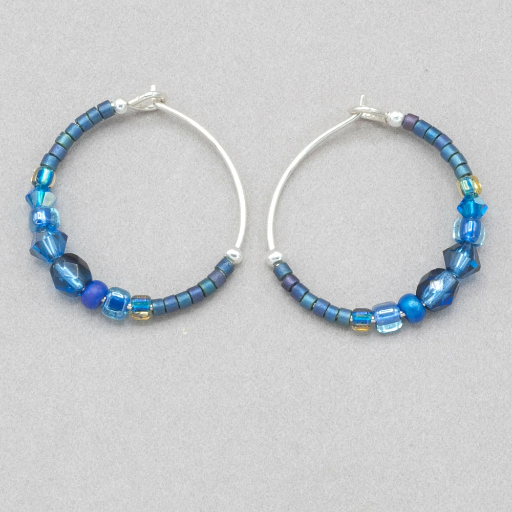 Best deal ๐ Holly Yashi Sonoma Petite Glass Bead Hoops ๐ฅฐ 7 Holly Yashi Sonoma Petite Glass Bead Hoops