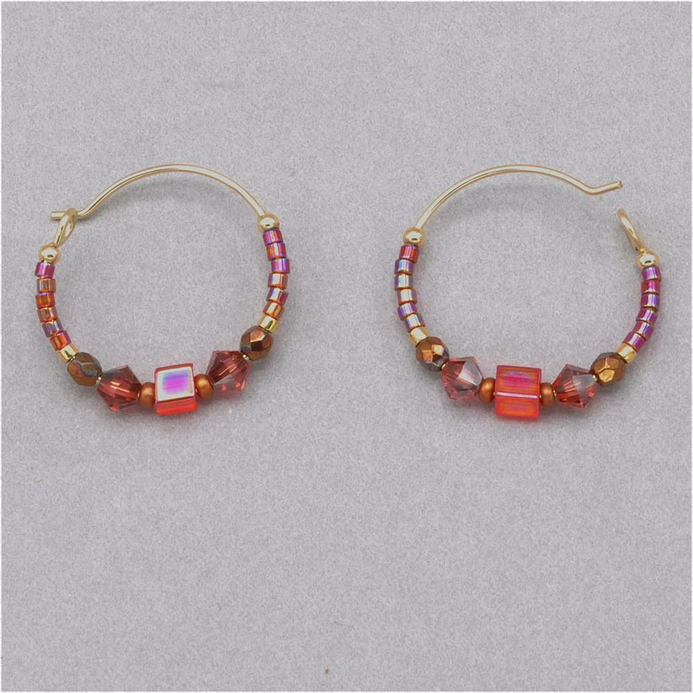 Best deal ๐ Holly Yashi Sonoma Petite Glass Bead Hoops ๐ฅฐ 3 Holly Yashi Sonoma Petite Glass Bead Hoops