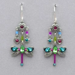 Firefly Talisman Hearts And Stars Earrings