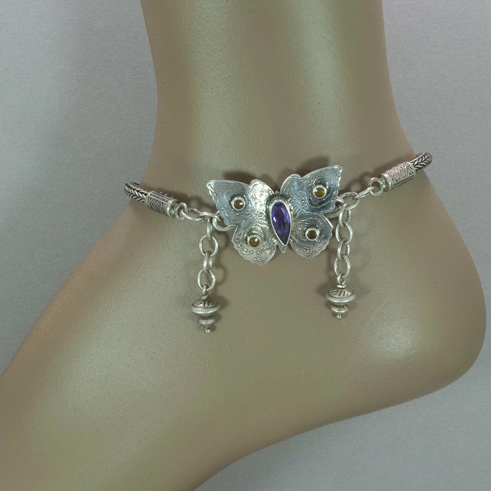 Best deal 😀 Tabra Thick Foxtail Anklet AK7 Anklets 👍 4 Tabra Thick Foxtail Anklet AK7 Anklets