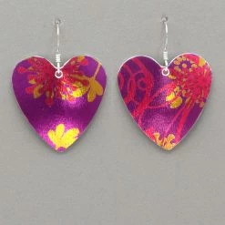Hazel Atkinson Large Heart Earrings