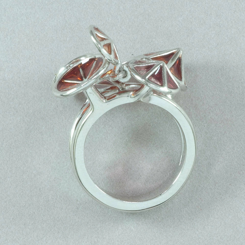 Wholesale ๐คฉ Daniel Vior Ipomea Ring - Red Enamel ๐คฉ 5 Daniel Vior Ipomea Ring - Red Enamel