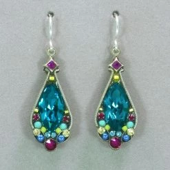 Firefly Large Crystal Earrings