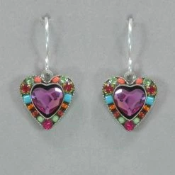 Brand new ✨ Firefly Crystal Heart Earrings 💯 8 Firefly Crystal Heart Earrings