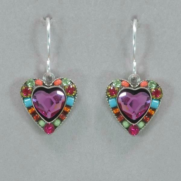 Brand new ✨ Firefly Crystal Heart Earrings 💯 5 Firefly Crystal Heart Earrings