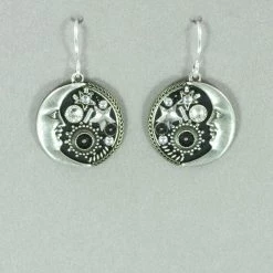 Firefly Midnight Moon Earrings