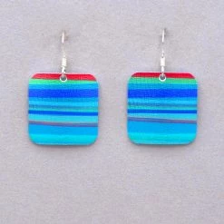 Hazel Atkinson Small Square Earrings