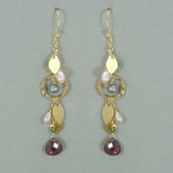 Holly Yashi Fairy Garden Drop Earrings