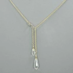 Holly Yashi Rain Drop Lariat Necklace