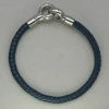 Brand new 😀 Italgem Steel Italgem Blue Leather Bracelet 🤩 2 Italgem Steel Italgem Blue Leather Bracelet