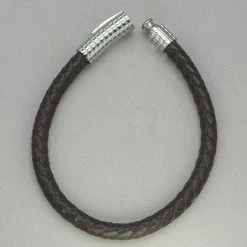 Deals 🎉 Italgem Steel Italgem Brown Leather Bracelet ✔️ 5 Italgem Steel Italgem Brown Leather Bracelet