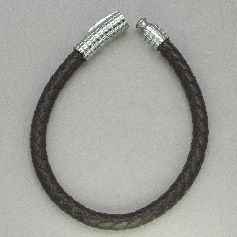 Deals 🎉 Italgem Steel Italgem Brown Leather Bracelet ✔️ 4 Italgem Steel Italgem Brown Leather Bracelet