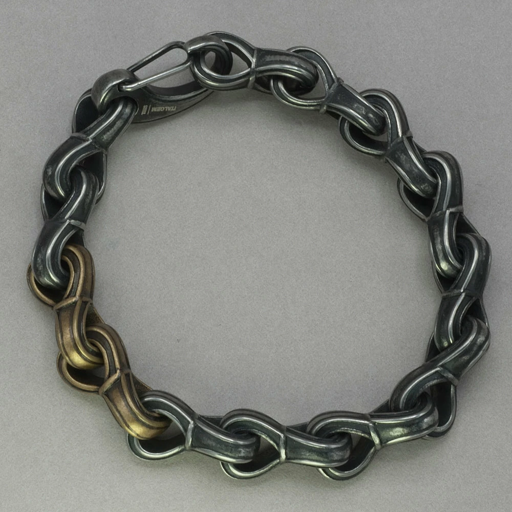 Cheap 😀 Italgem Steel Italgem Twisted Link Bracelet Bracelets ❤️ 3 Italgem Steel Italgem Twisted Link Bracelet Bracelets