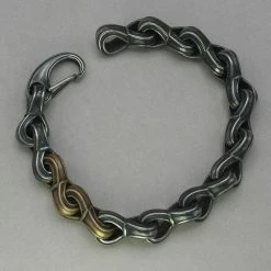 Italgem Steel Italgem Twisted Link Bracelet Bracelets
