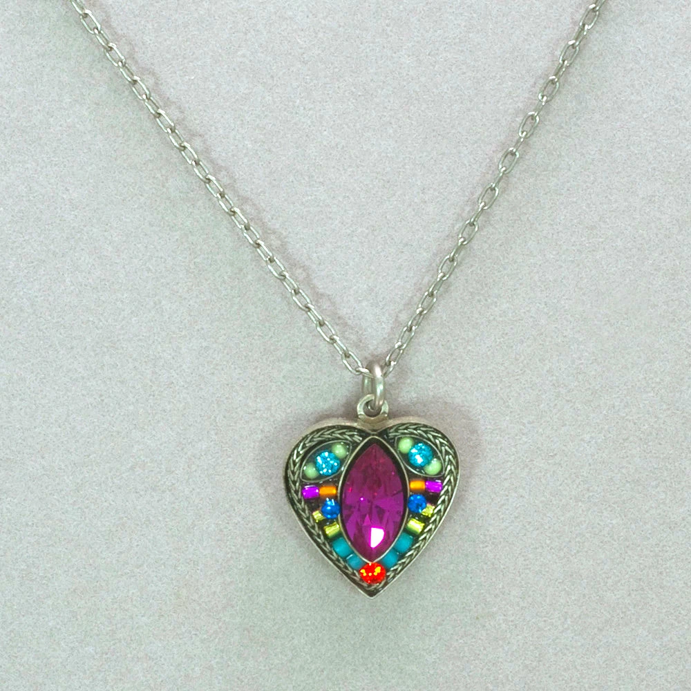 Top 10 ๐ Firefly Heart With Marquis Stone Necklace โจ 4 Firefly Heart With Marquis Stone Necklace