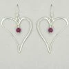 Hot Sale ๐ Jim Kelly Garnet Heart Earrings ๐ฅฐ 1 Jim Kelly Garnet Heart Earrings