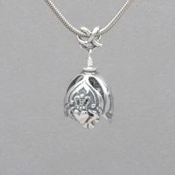 Bell Collection Pendants Claddagh Bell Pendant