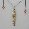 Best Pirce โค๏ธ Necklaces Tabra Smoky Quartz, Moonstone And Bronze Buddha Necklace ๐ฏ 1 Necklaces Tabra Smoky Quartz, Moonstone And Bronze Buddha Necklace