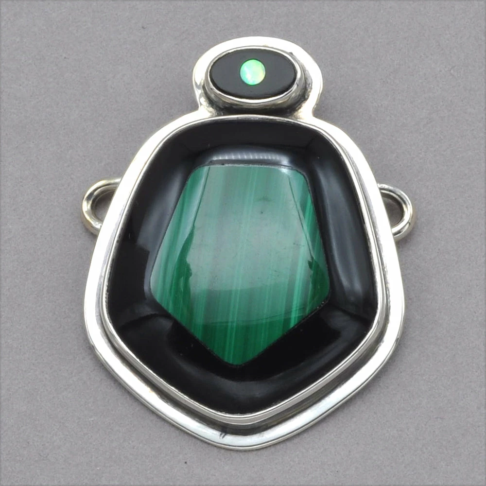 Hot Sale ๐ฅฐ Tabra Malachite And Onyx Charm ๐ฅ 3 Tabra Malachite And Onyx Charm