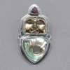 Hot Sale ๐ฅฐ Tabra Bronze Face And Abalone Charm Charms ๐ 2 Tabra Bronze Face And Abalone Charm Charms