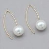 Best Pirce 🥰 Delisch Baroque Pearl Marquise Wire Earrings 👍 1 Delisch Baroque Pearl Marquise Wire Earrings