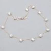 Buy ๐ Delisch Necklaces Floating Pearls Delicate Necklace 14k Gold Fill Chain ๐ 2 Delisch Necklaces Floating Pearls Delicate Necklace 14k Gold Fill Chain