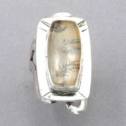 Jim Kelly Dendritic Quartz Ring Rings