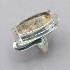 Jim Kelly Dendritic Quartz Ring Rings